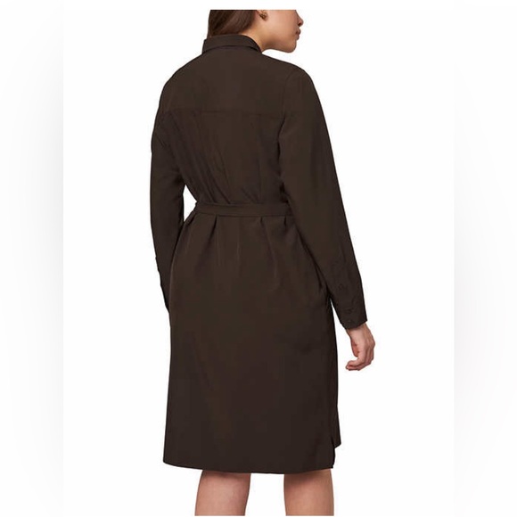 Modern ambition, long sleeve, tie, waist, shirt, dress, size L - Picture 2 of 6